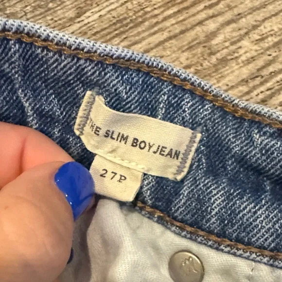 Madewell High-Rise Boyjean Jeans - Light Blue - Picture 11 of 16